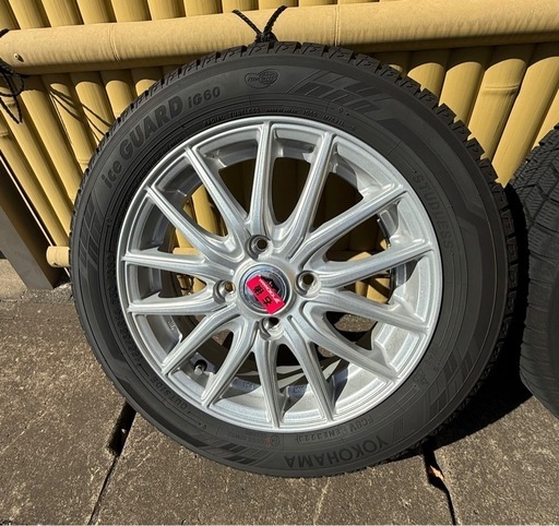14インチice GUARD ig60タイヤとホイールセット(155/65 r14 