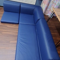 ニトリ ポケット付きロータイプコーナー ソファー3点セット