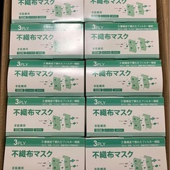 めちゃ安　 1枚　0.9円　 新品未開封不織布マスク 2000枚