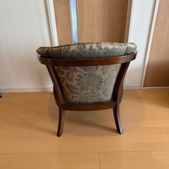 MARUNI 1人掛けソファ　アンティークの画像
