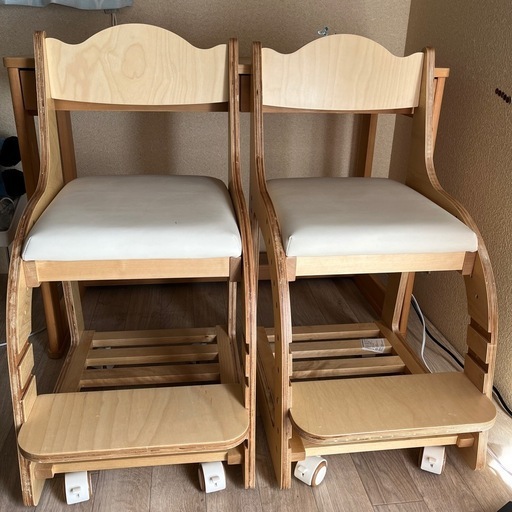 学習椅子　2脚セット