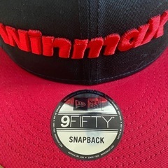 ニューエラWinmax 9FIFTY スナップバックキャップ ブラック/レッド
の画像