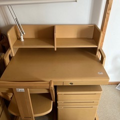 子供用学習机✖️2の画像