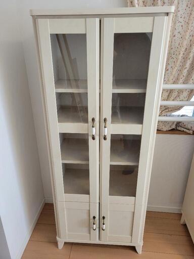 楽天市場】[幅150cm] 食器棚 (レジューム 150TF-H WH/150SH-R WH) ニトリ 【配送員設置】 【5年保証】 : ニトリ