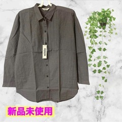 【新品未使用】クロノス❤️長袖ブラウス　レディース　オフィスカジュアル