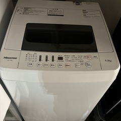 4.5kg洗濯機2018年製 (K.Y) 野江内代の家電の中古あげます・譲ります｜ジモティーで不用品の処分