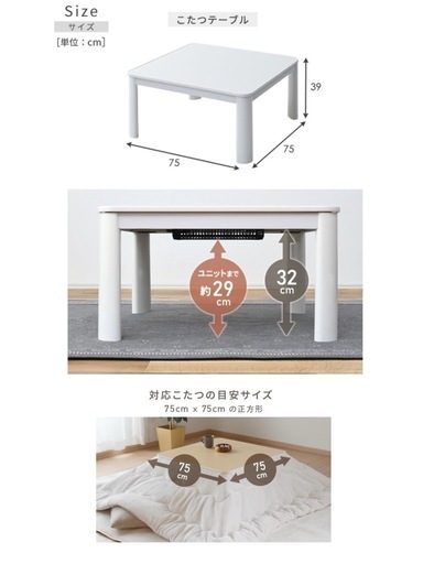 (交渉中
)こたつ・こたつ布団とマット付き