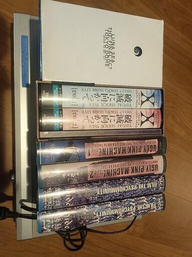 hide、ルナシーミュージックビデオ＋デッキセット
