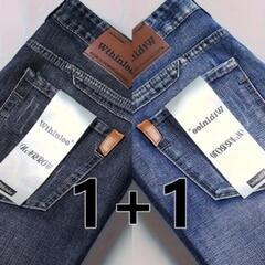 新品🉐36☆2枚組ジーンズセットの画像