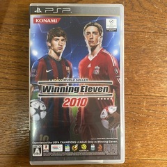  winning eleven 2010　PSPソフト　ケース付...