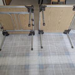 アウトドア折りたたみテーブルの画像