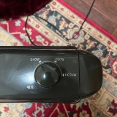 決まりました。TOSHIBA 電気ストーブの画像