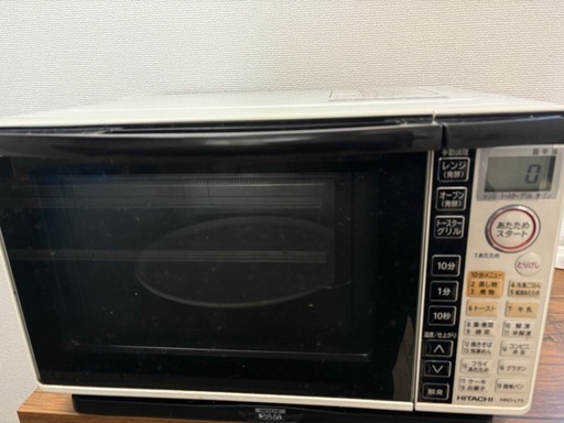 HITACHI 2013年式オーブンレンジ (ふう) 平成のキッチン家電《オーブンレンジ》の中古あげます・譲ります｜ジモティーで不用品の処分
