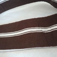 祭り用帯　法被用帯　美品　マロン色の画像