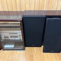 レコード付きコンポ