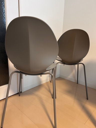 カリガリス ダイニングチェア（2脚セット） カリガリス グレー