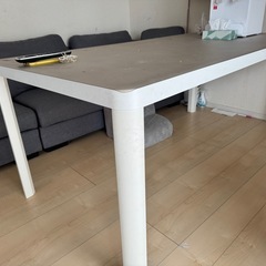 IKEA テーブル 大きめ 白 ホワイト