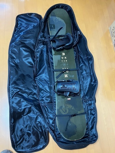 スノーボード　ビンディング付き