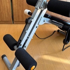 腹筋マシーン ホームトレーニング コンパクト 腹筋 筋トレ マシン ベンチ 背筋 シットアップベンチの画像