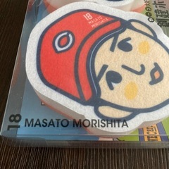 創建ホームオリジナル　カープ選手　
キッチンスポンジの画像