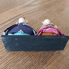 18gの小さくて軽いうさぎおひなさまの画像