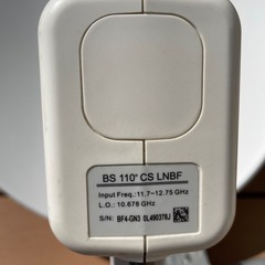 ミニー BS CS アンテナの画像