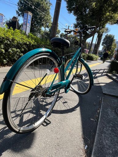 リサイクルショップどりーむ鹿大前店】No.7 自転車 ママチャリ 27インチ 6