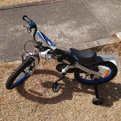 (お話中)自転車補助輪付き