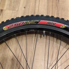 ２０ｍｍアクスルMTBホイール．タイヤ (jigjig) 北九州のマウンテンバイクの中古あげます・譲ります｜ジモティーで不用品の処分