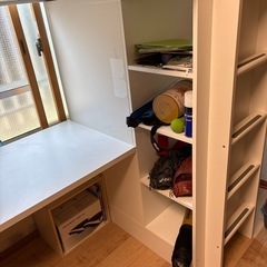 ロフトベッド 収納付き　デスク付き　　今月いっぱいまでの画像