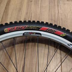 １０ｍｍアクスルMTBホイールとタイヤ (jigjig) 北九州のマウンテンバイクの中古あげます・譲ります｜ジモティーで不用品の処分
