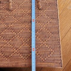 未使用 海外購入 長期保管品 カゴ 鞄の画像