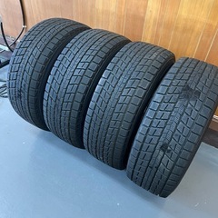 ランクル200系　WEDS KEELER 18インチスタッドレス　バリ山　美品の画像