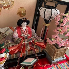 お雛様　親王飾りの画像