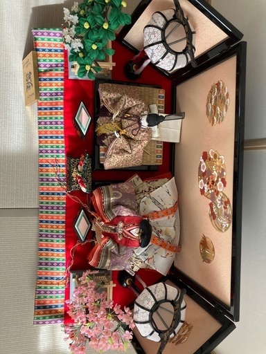 お雛様　親王飾り