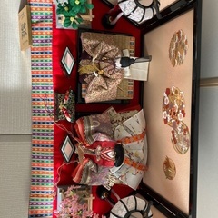 お雛様　親王飾りの画像