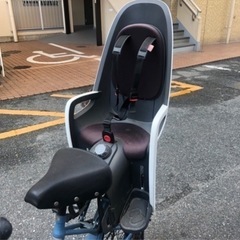 hamax製自転車用チャイルドシートつき自転車の画像