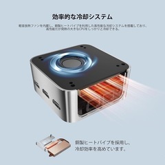 ミニpc 第12世代インテルAlder Lake-N100 minipc DDR5 16GB+512GB SSD 4コア4スレッド 最大3.40GHz Win11 Pro 4K＠60Hz 3画面出力 WiFi5/BT4.2 小型 豊富なポート USB*3/HDMI*3/1000M LAN*2 静音性 省電力 小型デスクトップ パソコンの画像