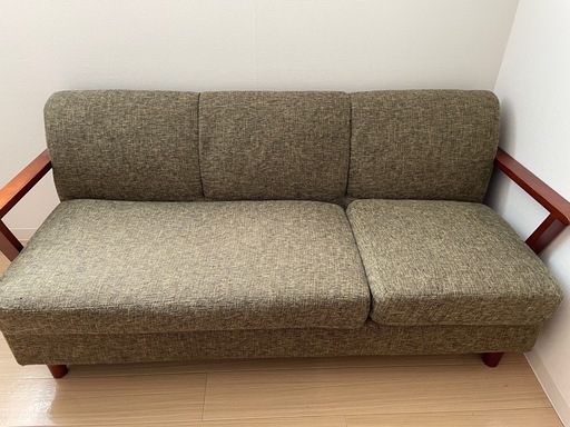 NOCEソファ オットマン付き 車で配送可】NOCEカウチソファー 2人掛け