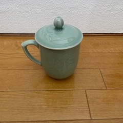 中国　青磁　マグカップ　コップ