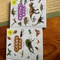 恐竜図鑑、昆虫図鑑