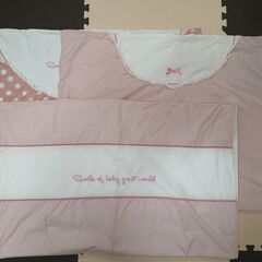 ベビー用掛布団のカバー３枚