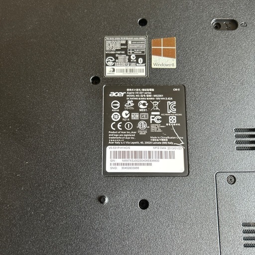 windows8ノートパソコンジャンク品 (こうきママ) 博多南のノートパソコンの中古あげます・譲ります｜ジモティーで不用品の処分