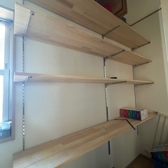 棚板と可動棚金具セット