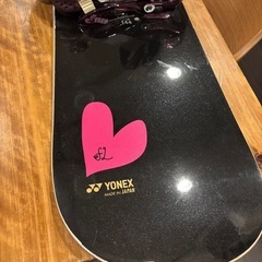 スノーボード板142　ビンディングの画像