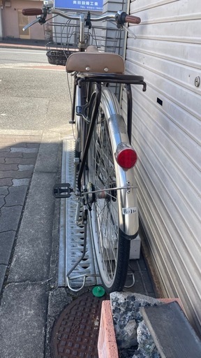 EASTBOY 自転車27インチ ブラウン   