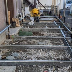 土間、左官、駐車場コンクリートの打ち直し、補修受けます - リフォーム
