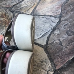 クロックスサンダルW7   美品の画像