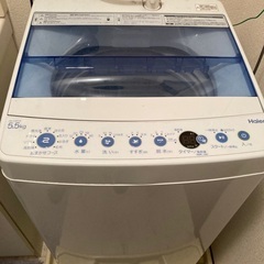 洗濯機　Haier 5.5kg