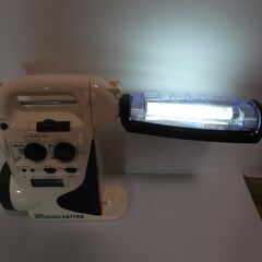 ツインバード TWINBIRD LS-561　防災ラジオ＆ランタン＆サーチライトの画像